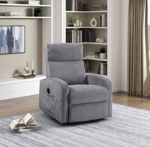 Homelegance® Parsons Dark Gray Power Lift Chair-1