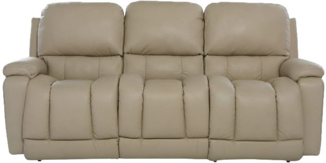 La-Z-Boy® Greyson Ice Leather Power Reclining Sofa with Headrest and Lumbar-2