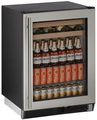 U-Line 1000 Series Stainless Steel Beverage Center