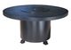 CabanaCoast® Monaco Chat Aluminum 50" Outdoor Dining Fire Pit-1