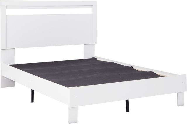 Signature Design by Ashley® Flannia White Queen Platform Bed-3
