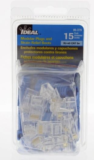Ideal Modular Plugs and Strain Relief Boots 15 Pack-0