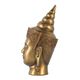 A & B Home Bronze 6" Buddha Head Statue-3