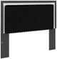 Signature Design by Ashley® Birmonton Black Queen Upholstered Panel Headboard-0