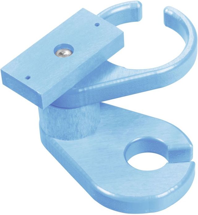 C.R. Plastics Adirondack Sky Blue Wineglass / Cup Holder-1