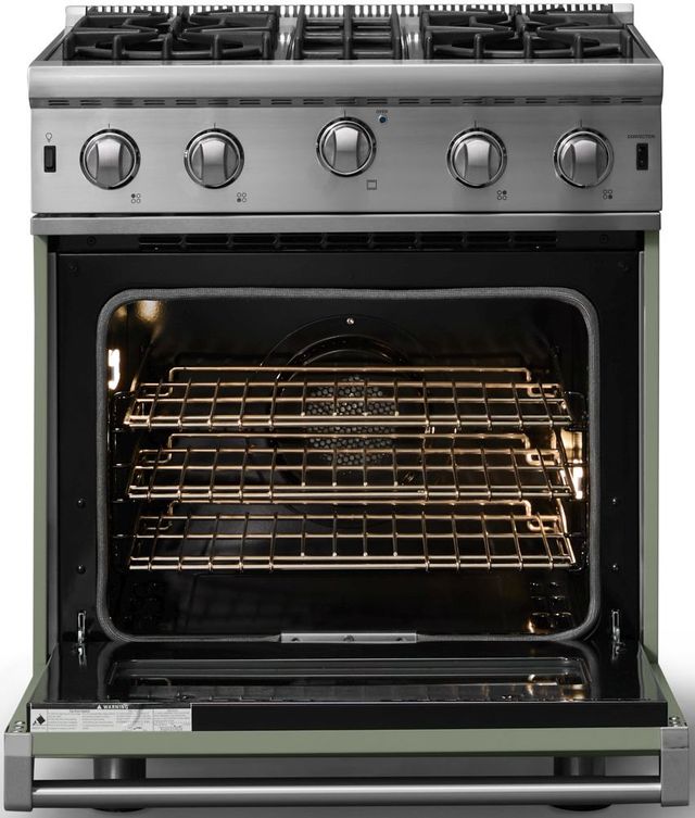 Viking® 5 Series 30" Eucalyptus Pro Style Natural Gas Range-1