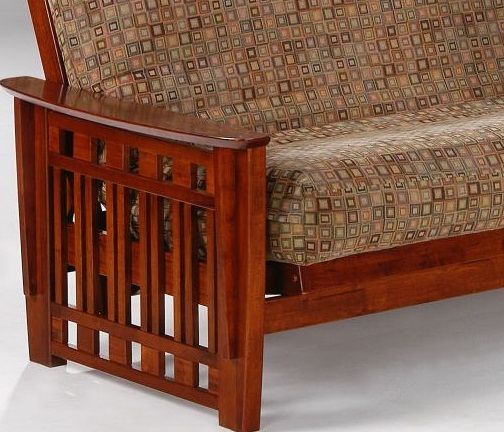 Night & Day Furniture™ Twilight Cherry Queen Nesting Futon-1