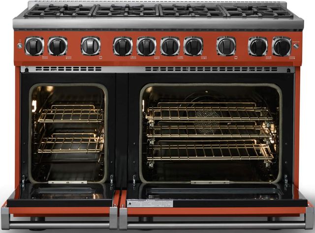 Viking® 7 Series 48'' Spiced Cider Pro Style Natural Gas Range-1