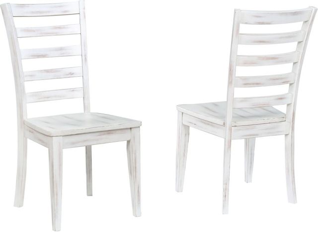 Winners Only® Prescott White Dining Side Chair-2
