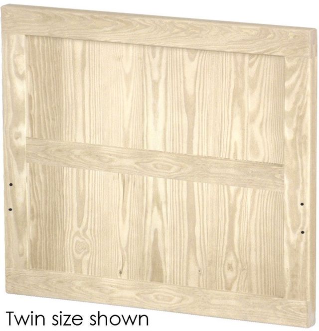 Crate Designs™ Furniture Unfinished Full Panel Style Headboard-0