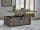 Signature Design by Ashley® Hollum Rustic Brown Lift-Top Cocktail Table-4