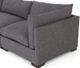 Magnolia Home by Joanna Gaines Monroe 3-Piece Bennett Charcoal Sectional-4