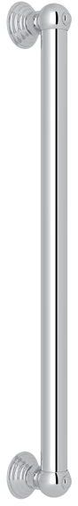 Rohl® Spa Collection 18" Polished Chrome Decorative Grab Bar-0