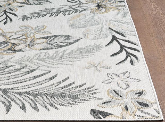 KAS Rugs Dahlia Brown/Ivory 5'x7' Area Rug-3