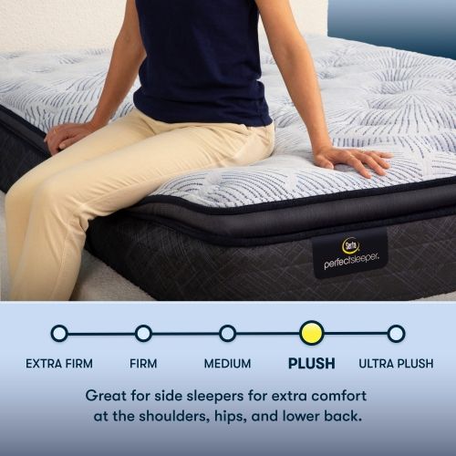 Serta® Perfect Sleeper® Blue Lagoon Nights 14.5" Wrapped Coil Plush Pillow Top Queen Mattress-6