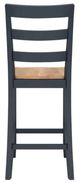 Signature Design by Ashley® Gesthaven Blue/Natural Barstool-3