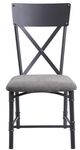 ACME Furniture Edina 2-Piece Oak/Sandy Black Side Chair-1
