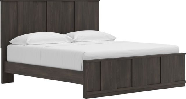 Signature Design by Ashley® Jadiston Dark Brown King Panel Platform Bed-0