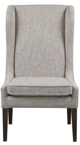 Olliix by Madison Park Garbo Grey Multi Captains Dining Chair-1