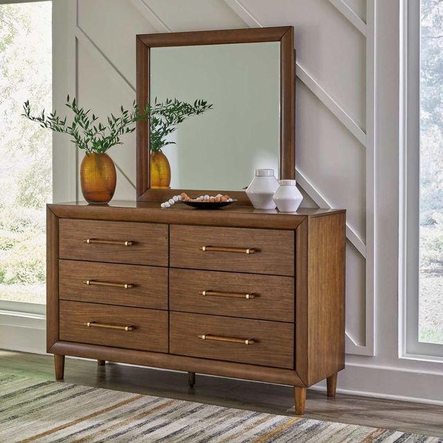 Signature Design by Ashley® Lyncott Brown Bedroom Mirror-3