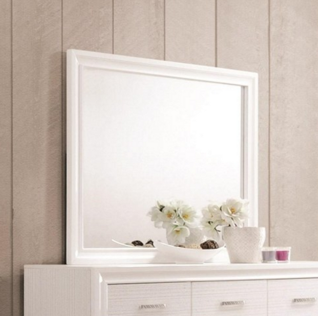 Coaster® Miranda White Dresser Mirror-1