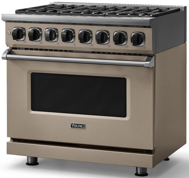 Viking® 7 Series 36" Nantucket Pro Style Dual Fuel Range-3
