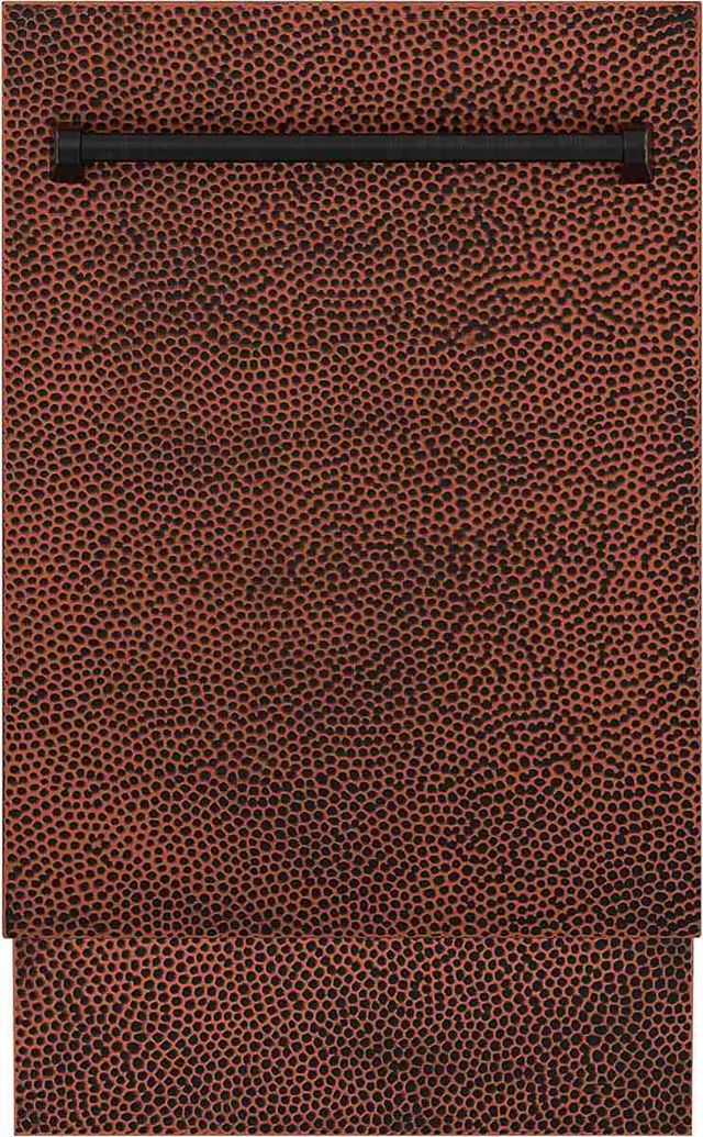 ZLINE Tallac Series 18" Hand-Hammered Copper Built In Dishwasher-0