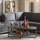 Olliix by INK+IVY Chestnut Sheridan Oval Coffee Table-2