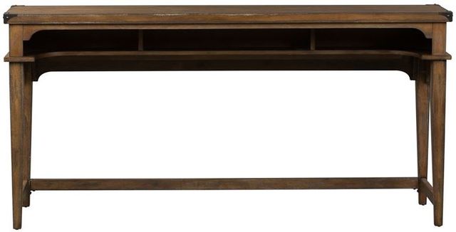 Liberty Furniture Aspen Skies Weathered Brown Sofa Table-1