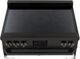 Induction Hardware 36" Black Stainless Steel Pro Style Induction Range-2