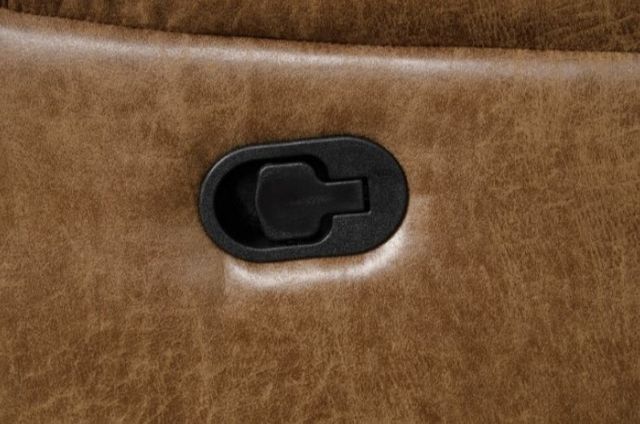 Furniture of America® Ezekius Brown Manual Reclining Sofa-3