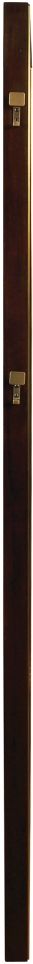 Coaster® Durango Smoked Peppercorn Floor Mirror-1