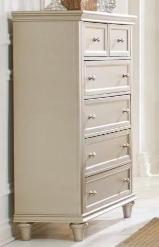 Mazin Furniture Celandine Silver Chest-3