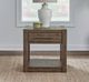 Liberty Furniture Broadmore Cobblestone Brown Drawer End Table-1