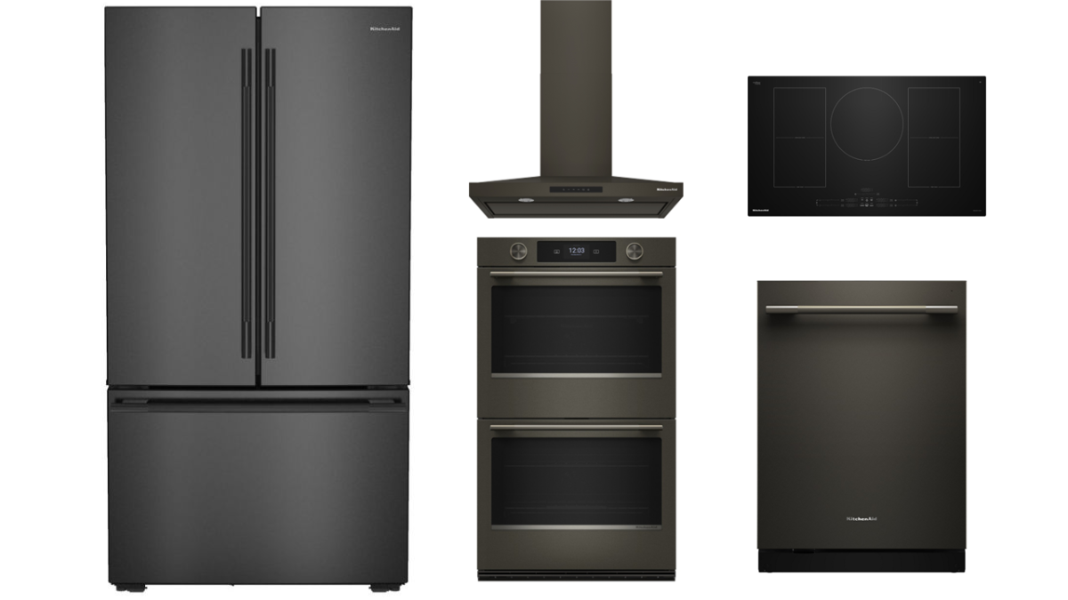 KitchenAid® 5 Piece Black Ore Kitchen Package | Spencer's TV