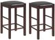 Linon Lancer 5-Piece Black/Brown Tavern Set-4