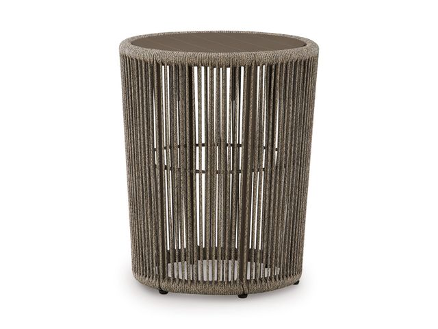 Signature Design by Ashley® Majors Beach 3-Piece Beige Aluminum/Fabric Outdoor Table Set-3