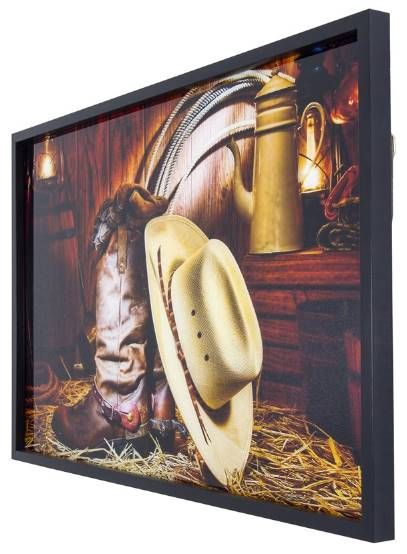 YHD Deep Rooted Cowboy Wall Art-1