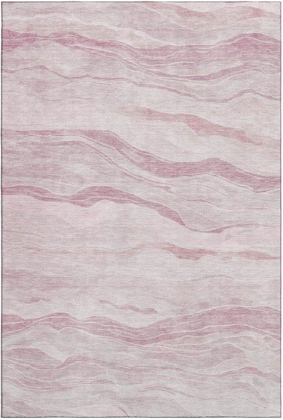 Dalyn™ Rug Company Pacifica Pink 5'x8' Area Rug-0