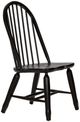 Liberty Furniture Treasures Black Bow Back Side Chair-2