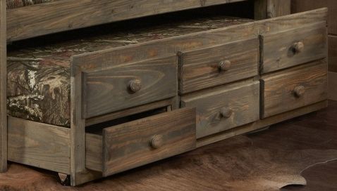 Simply Bunk Beds Mossy Oak Twin Trundle-0