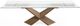 VIG Furniture Modrest Scott Clear/Walnut Modern Extendable Dining Table-1
