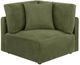 Coaster® Elysia 6-Piece Green Upholstered Modular Sectional-4