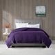 Olliix by Madison Park Windom Purple Twin All Season Microfiber Down Alternative Blanket with 3M Scotchgard-3