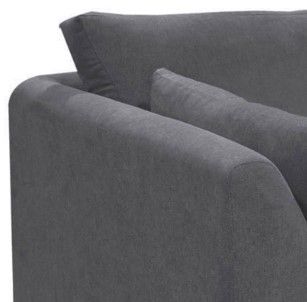 International Furniture Direct Vallarta Gray Accent Chair-1