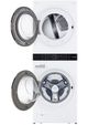 LG White 4.5 Cu. Ft. Washer, 7.4 Cu. Ft. Dryer Gas Laundry Center-1