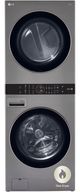 LG Graphite Steel Single Unit, 4.5 Cu. Ft. Washer, 7.4 Cu. Ft. Gas Dryer, WashTower™ with Center Control™-3