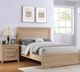 Winners Only® Mayville Beige Queen Panel Bed-1