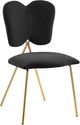 Meridian Furniture Angel Black Velvet Dining Chair-0