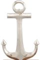 Crestview Collection Set of 2 Polished Silver Ancor Statues-1